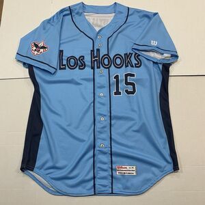 Rare CC Hooks Los Hooks Autograph And Game Worn Wilson Jersey Size 48